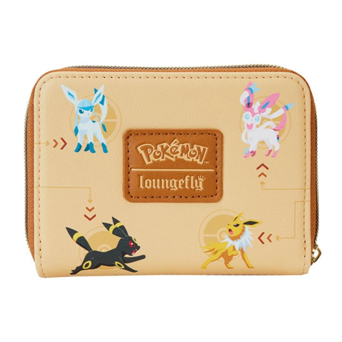 POKEMON - Pokemon Loungefly Billetera Eevee y Evoluciones