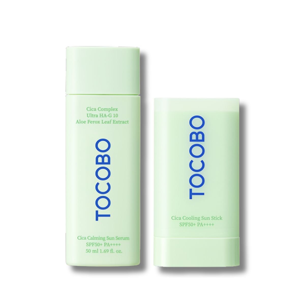 TOCOBO - Tocobo Cica Cooling Sun Stick + Cica Calming Sun Serum Duo Pack