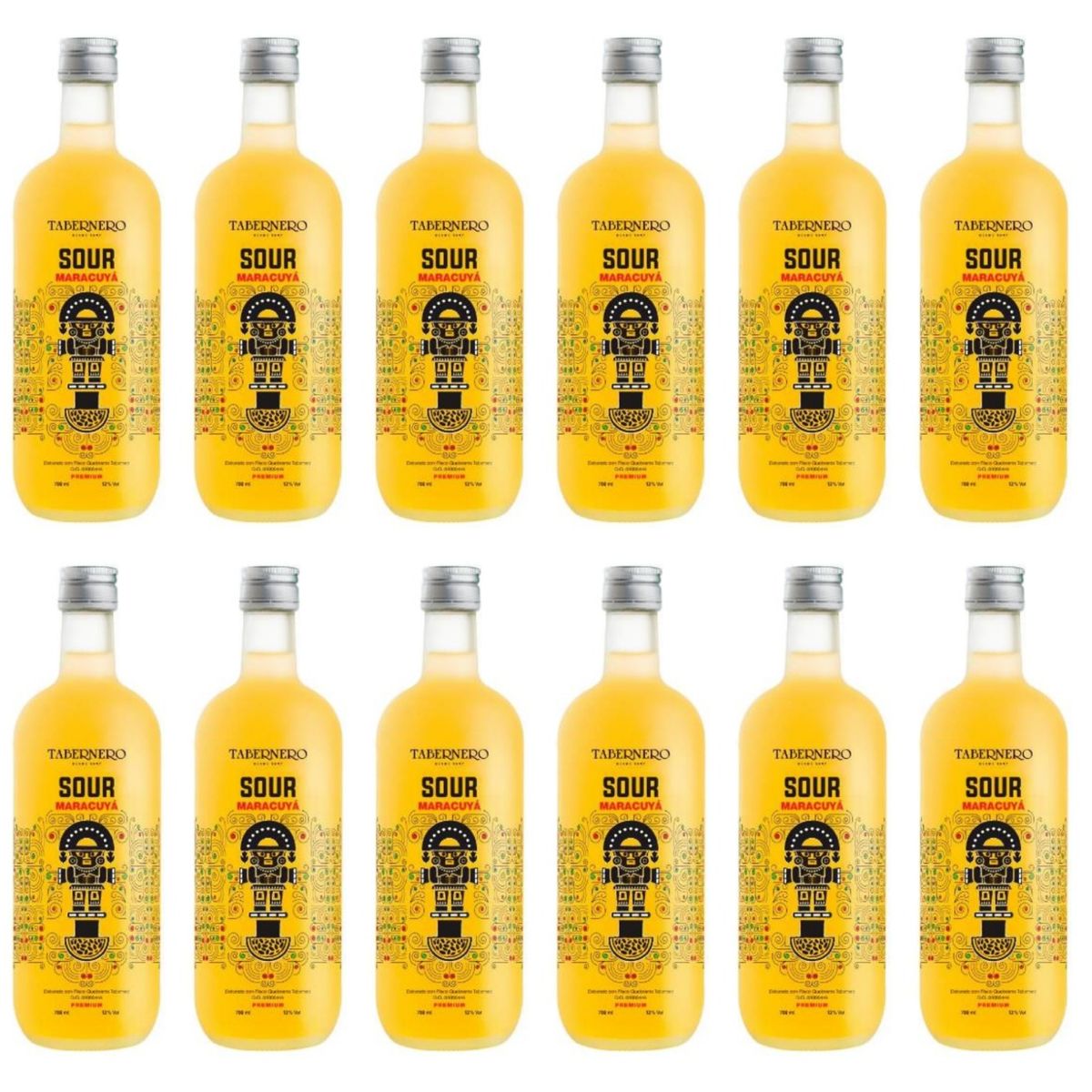 TABERNERO - Tabernero Sour Maracuya 700 ml - 12 UND