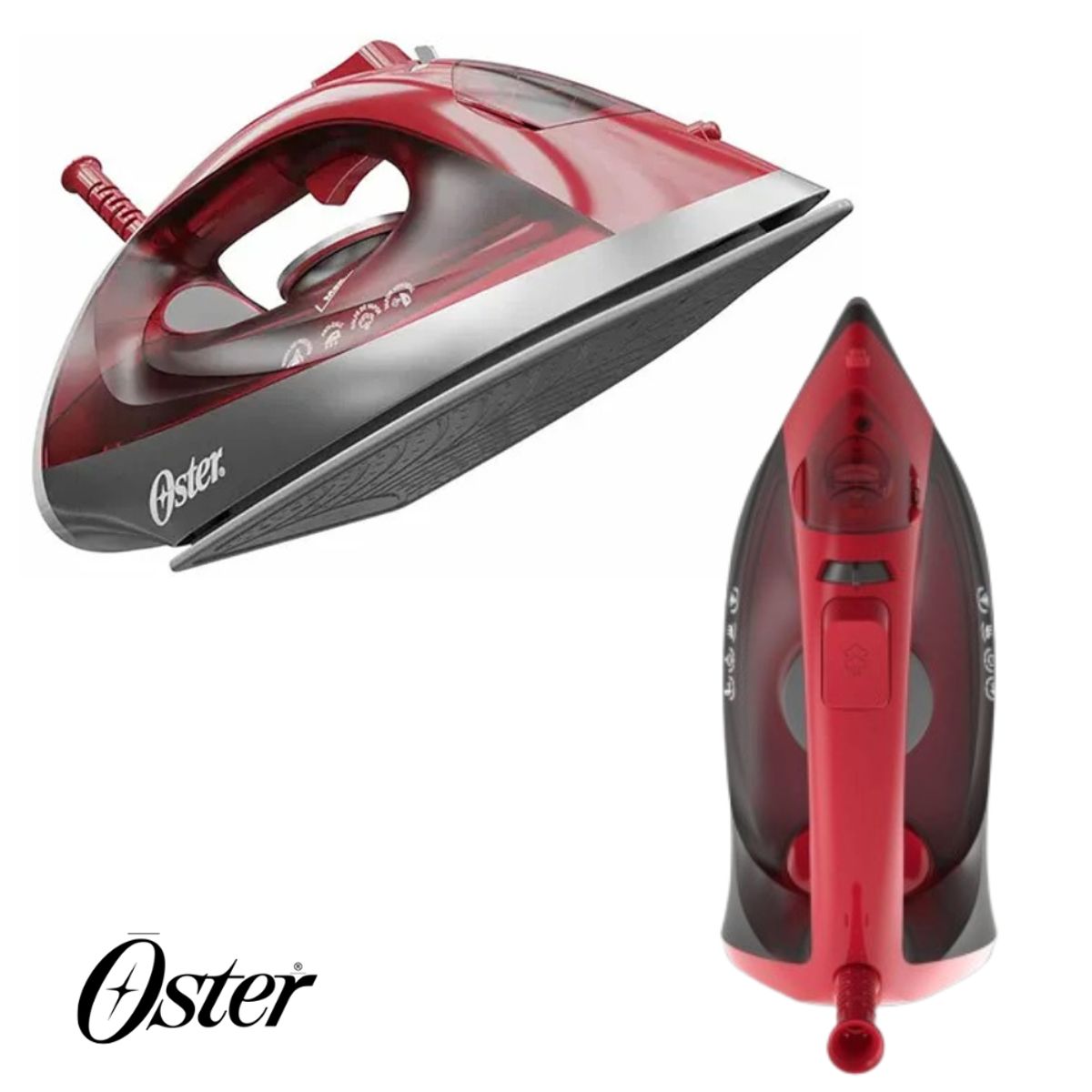 OSTER - Plancha de Vapor Oster con Suela de Cerámica GCSTBS6051