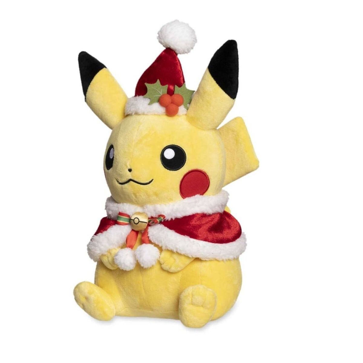 POKEMON - Pokemon Peluche Pikachu Con Capa Y Sombrero Navideño