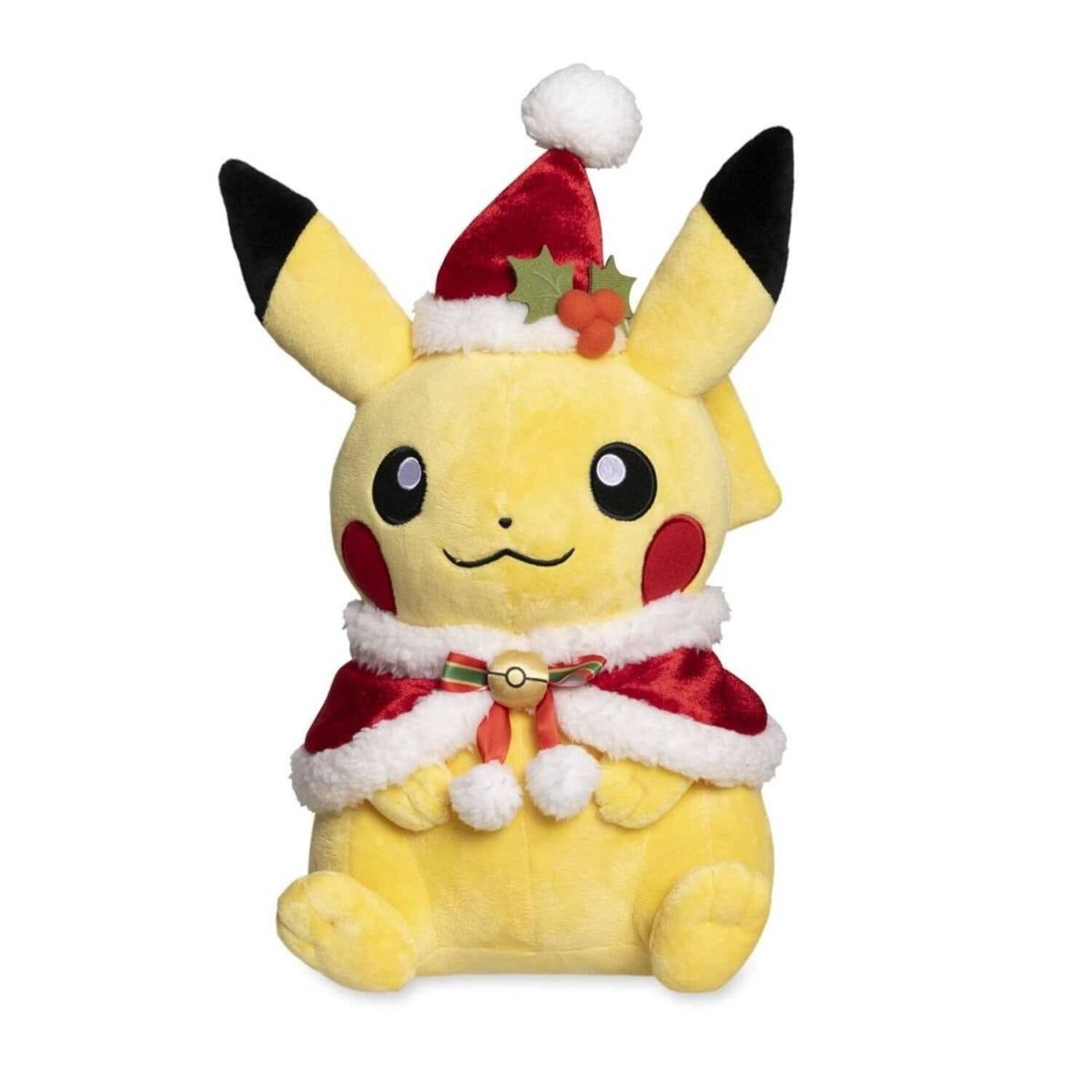 POKEMON - Pokemon Peluche Pikachu Con Capa Y Sombrero Navideño