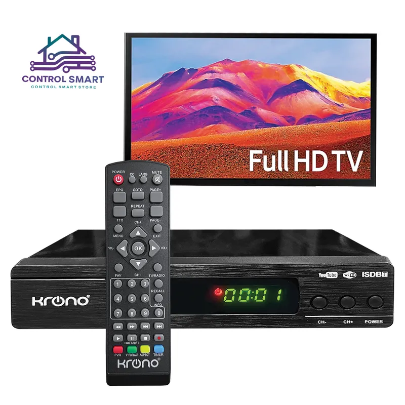 GENERICO - Decodificador TDT + Antena UHF con Conexión HDMI