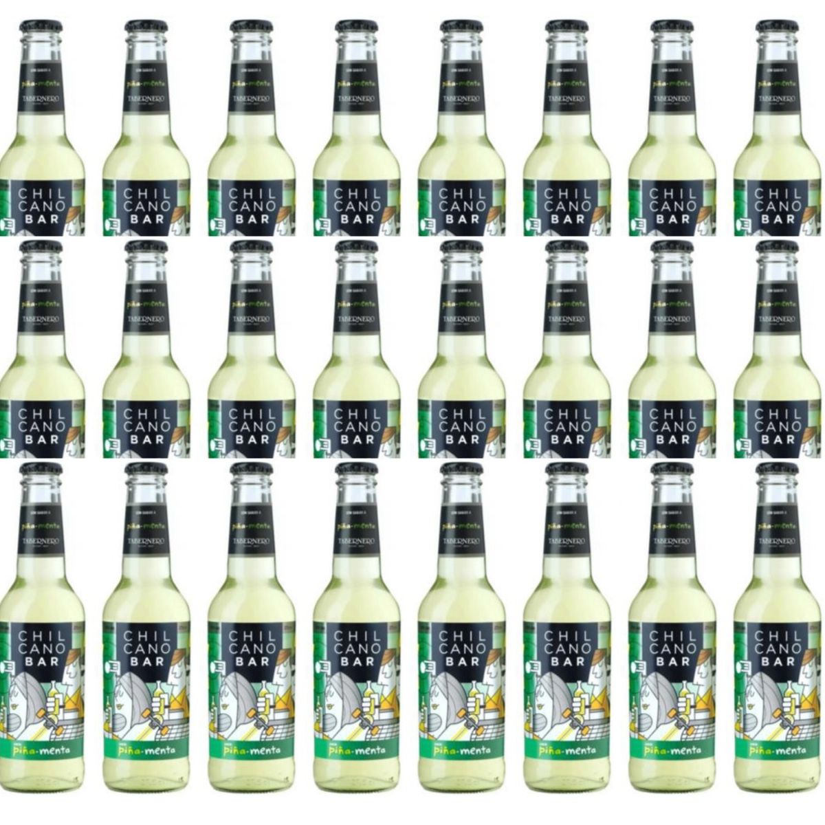 TABERNERO - Chilcano Bar Piña Menta 275ml - 24 UND