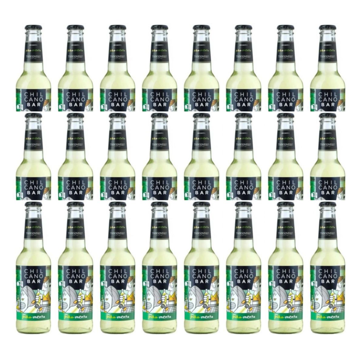 TABERNERO - Chilcano Bar Piña Menta 275ml - 24 UND