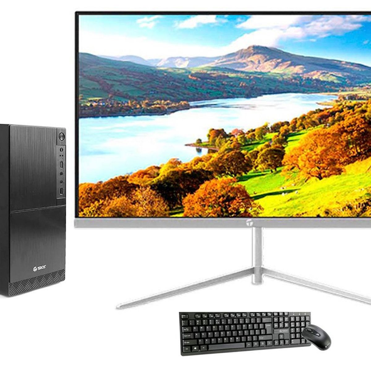 INTEL - Computadora Core i7-9700 Monitor 27 Full HD RAM 16GB, SSD 500GB