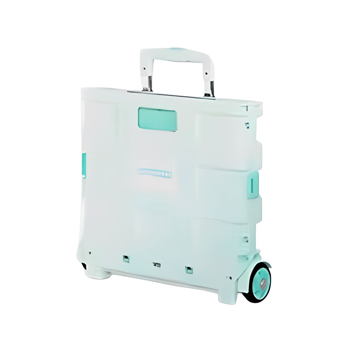 GENERICO - CARRO DE COMPRAS PEGABLES 2 RUEDAS