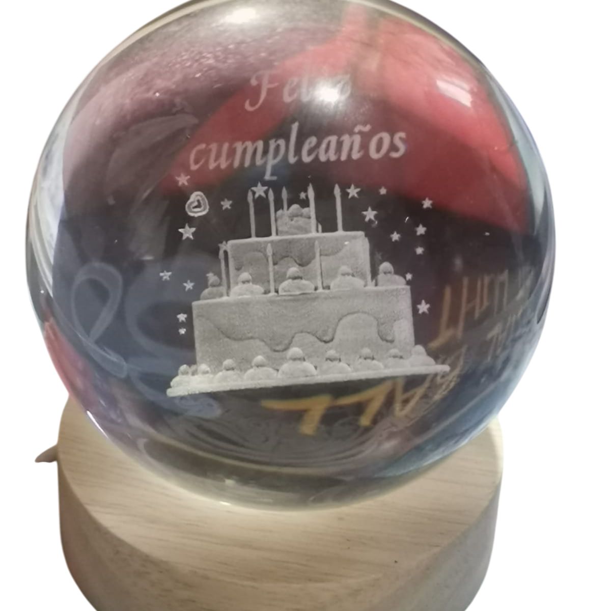 GENERICO - Lampara Led "Carrusel" - 8 cm