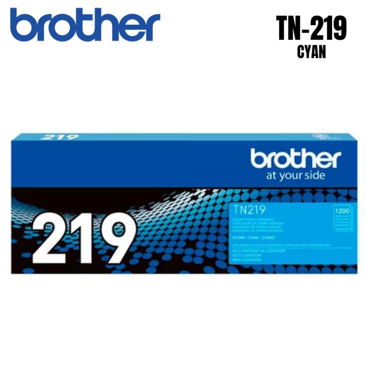 BROTHER INTERNATIONAL - Toner Brother TN-219 Cyan 1200 Paginas