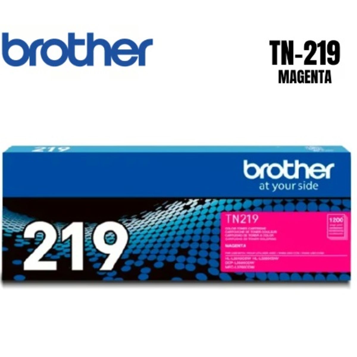 BROTHER - Toner Brother TN-219 Magenta 1200 Paginas