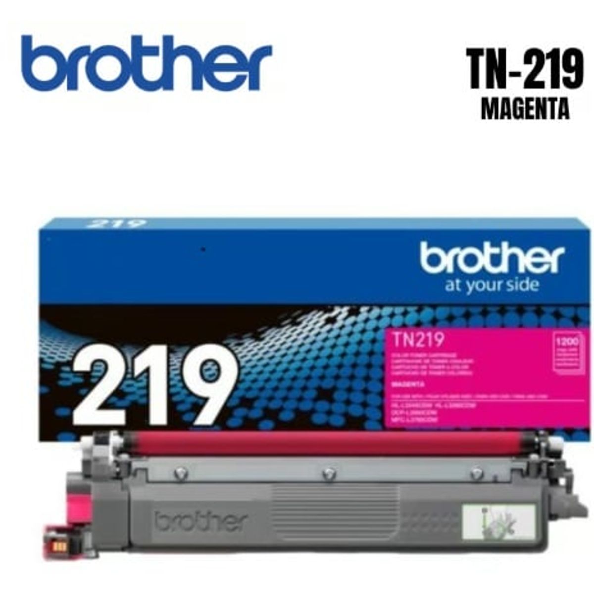 BROTHER - Toner Brother TN-219 Magenta 1200 Paginas