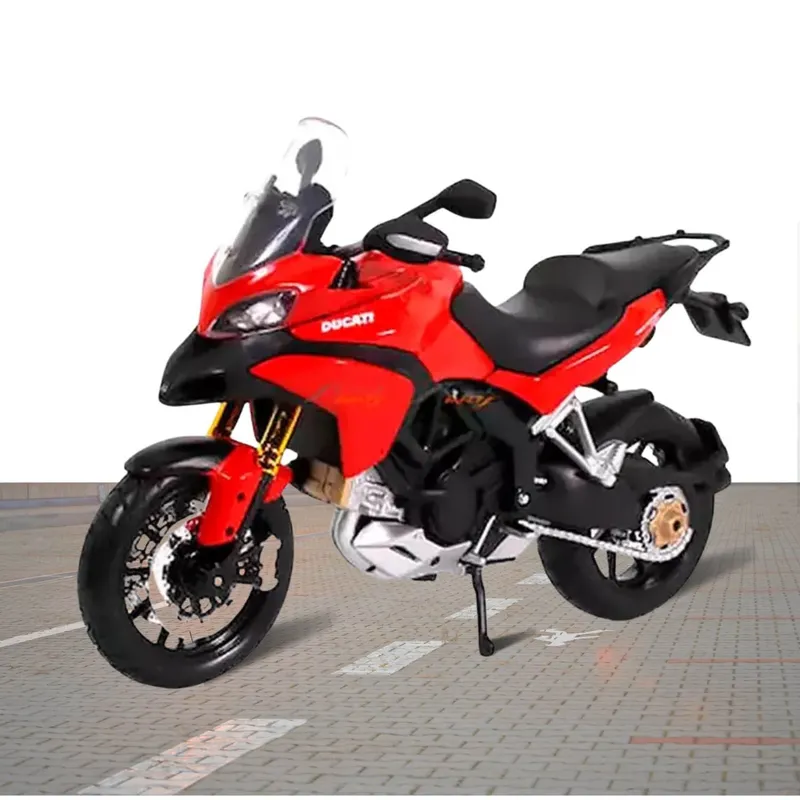 GENERICO - Motocicleta de Colección Deportiva DUCATI Multiestrada Rojo