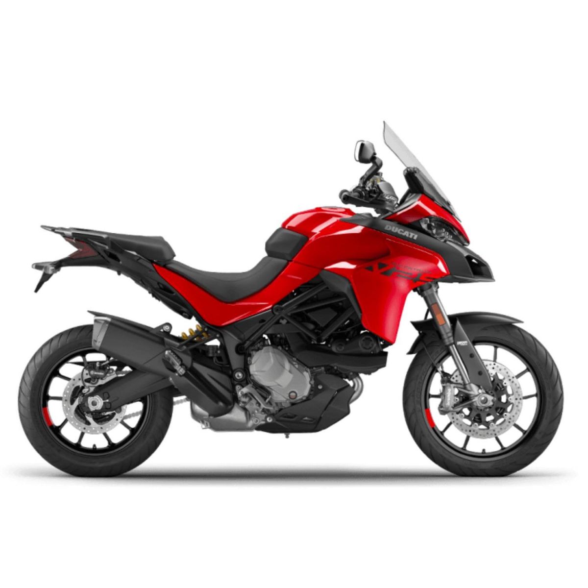 GENERICO - Motocicleta de Colección Deportiva DUCATI Multiestrada Rojo