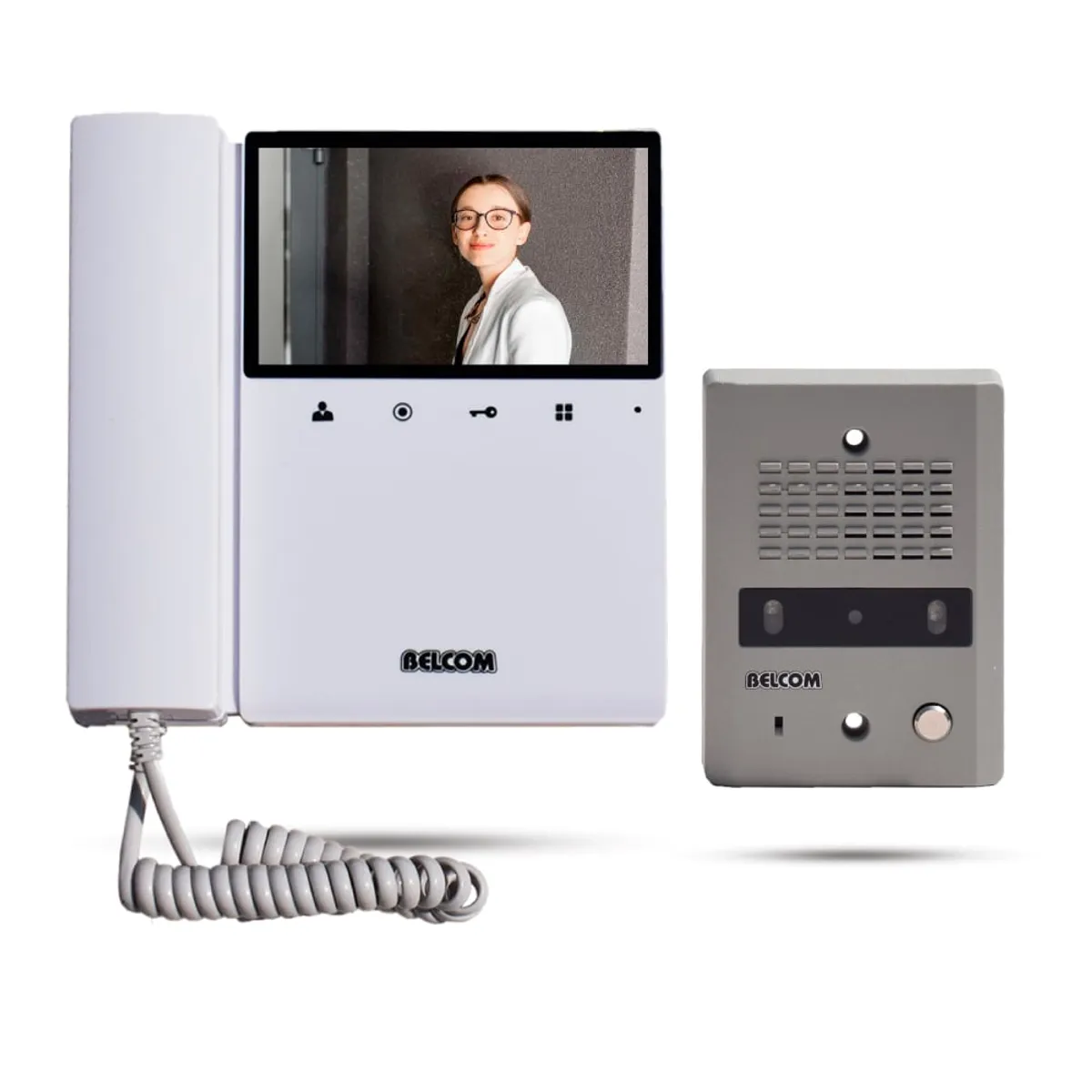 BELCOM - Videoportero a Color LCD de 4.3 Belcom PE-7643