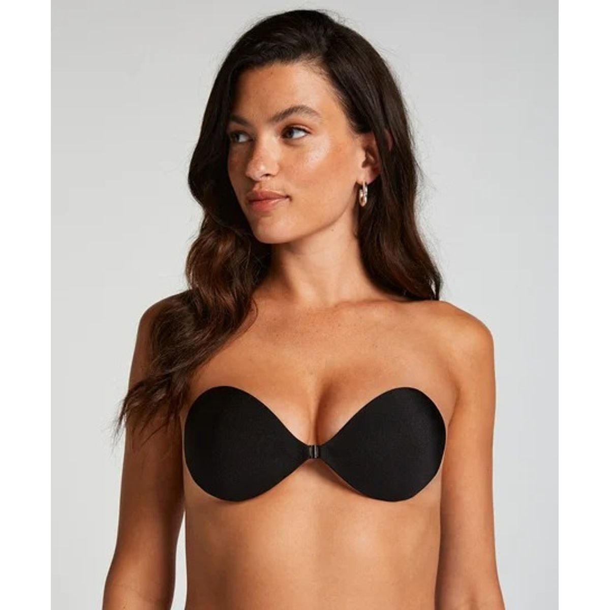 VARIOS - Bra sujetador push up Invisible forma de mano con realce adhesivo