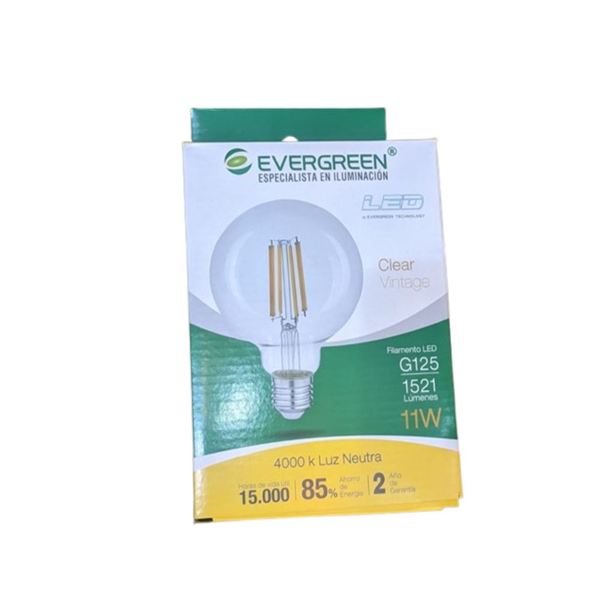 GENERICO - FOCO G125 11W luz neutra  - EVER GREEN