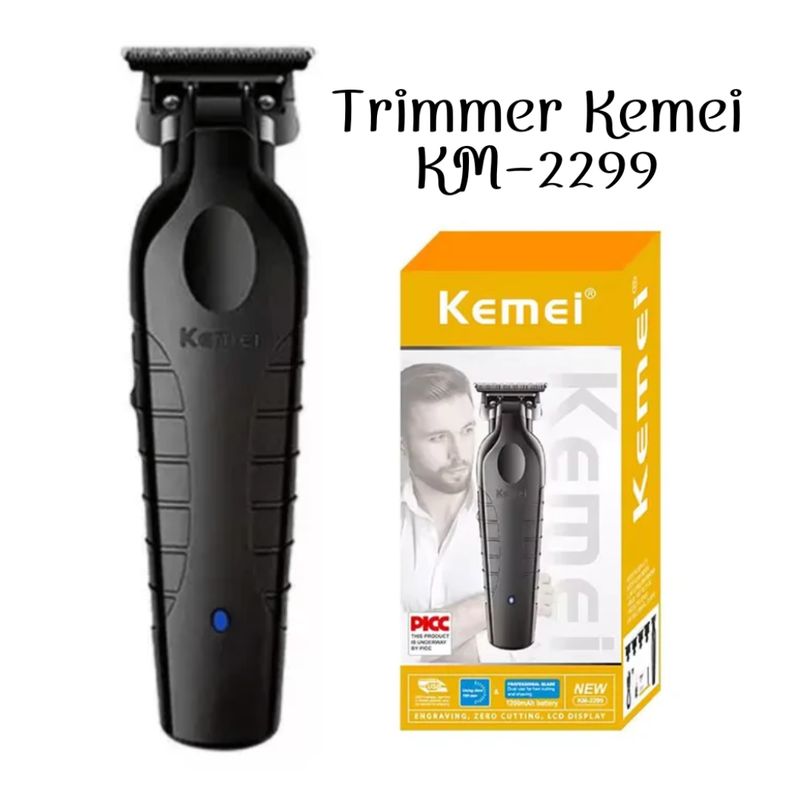 KEMEI - Máquina de Corte de Cabello Trimmer Inalámbrica Pro kemei KM 2299