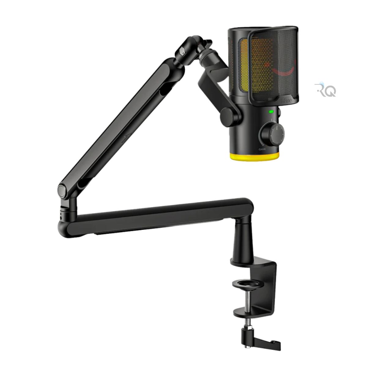 FIFINE - Micrófono Fifine TAM6 Black con Brazo
