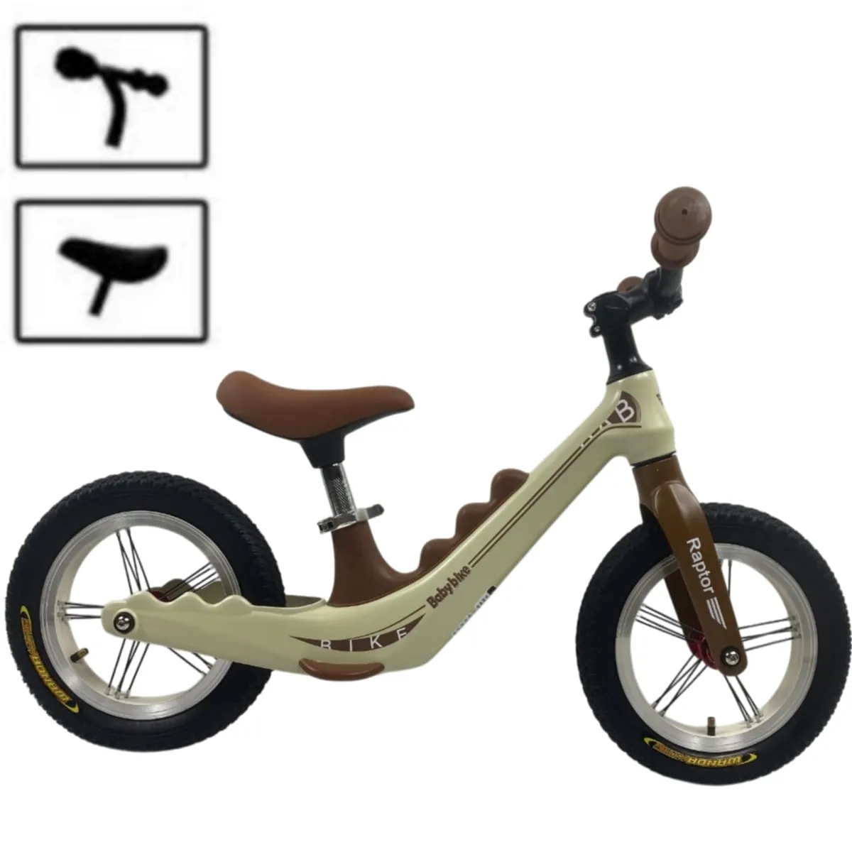 BABY - Bicicleta de Equilibrio sin Pedales para Niños BEIGE