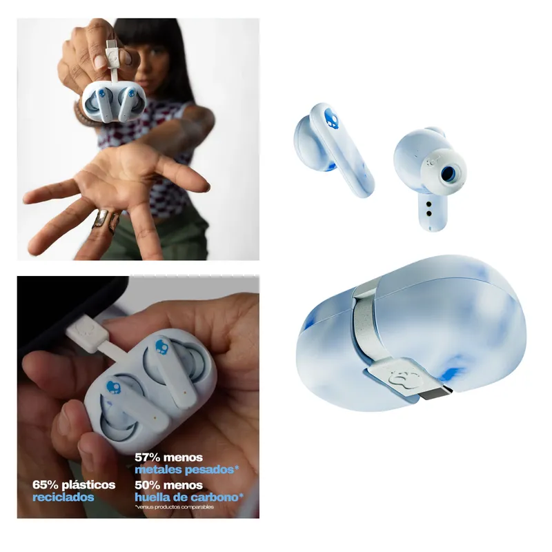 SKULLCANDY - Audífonos Skullcandy Ecobuds Bluetooth