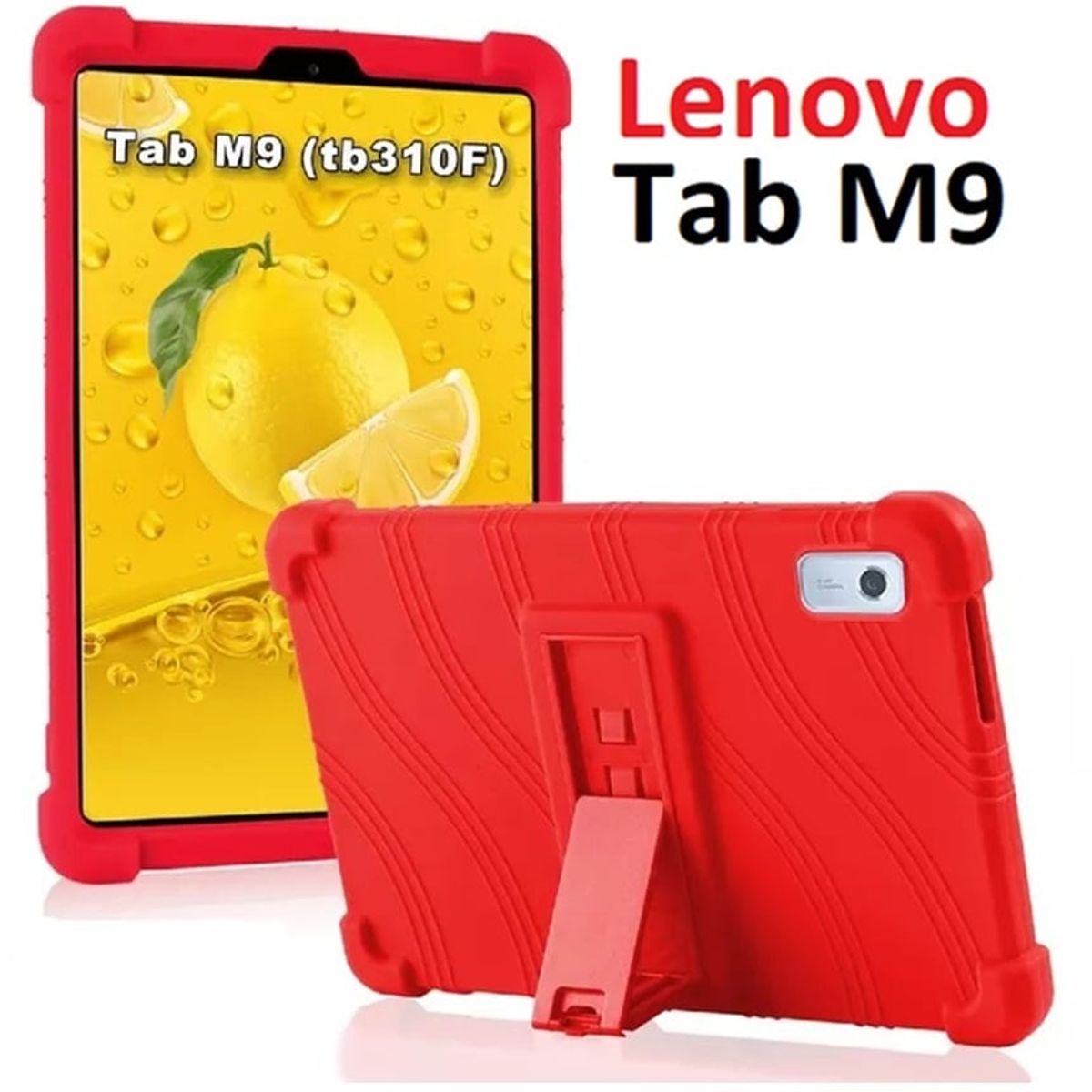 GENERICO - Funda de Silicona para Lenovo Tab M9 9.0 2023 TB-310FU-XU Anti Golpes