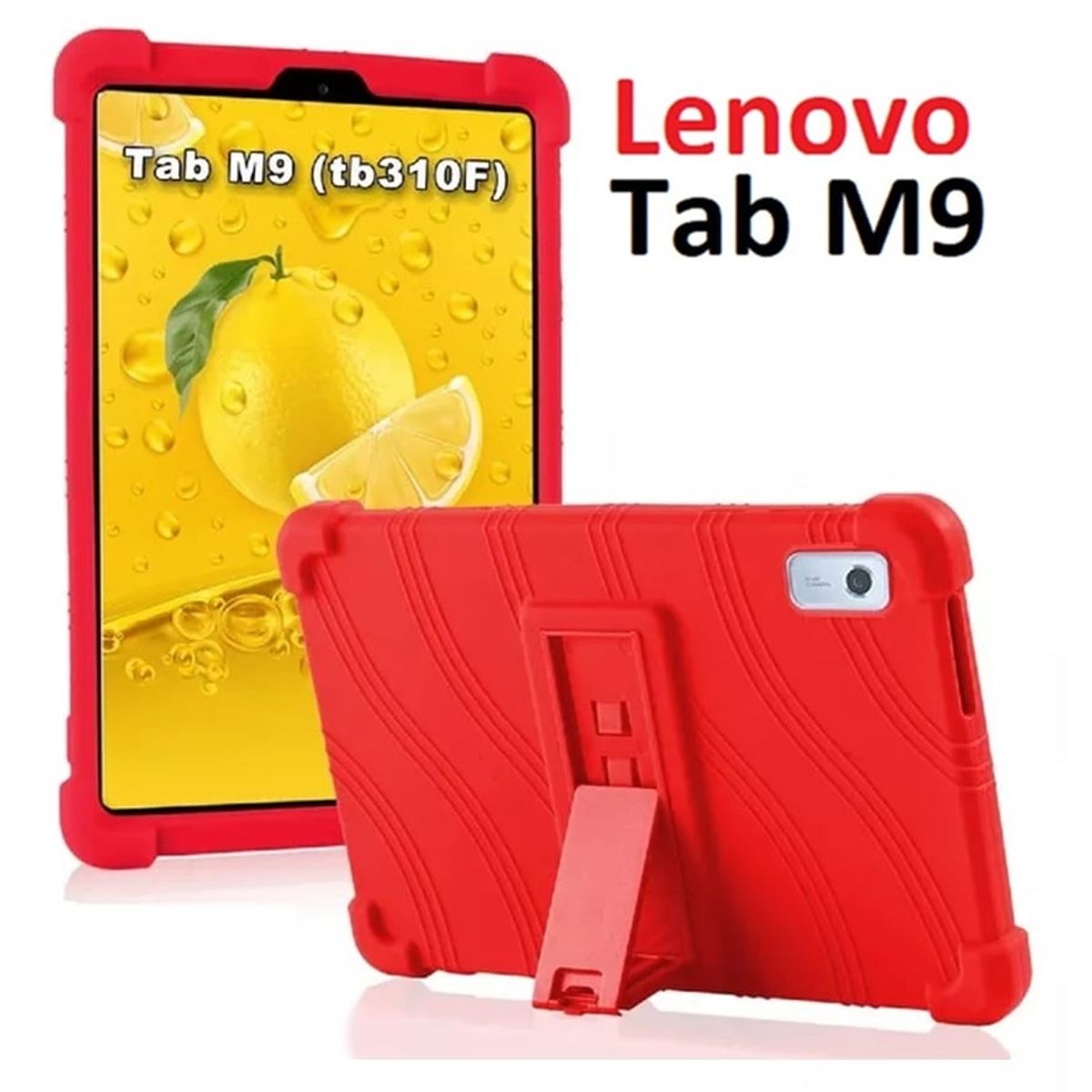 GENERICO - Funda de Silicona para Lenovo Tab M9 9.0 2023 TB-310FU-XU Anti Golpes