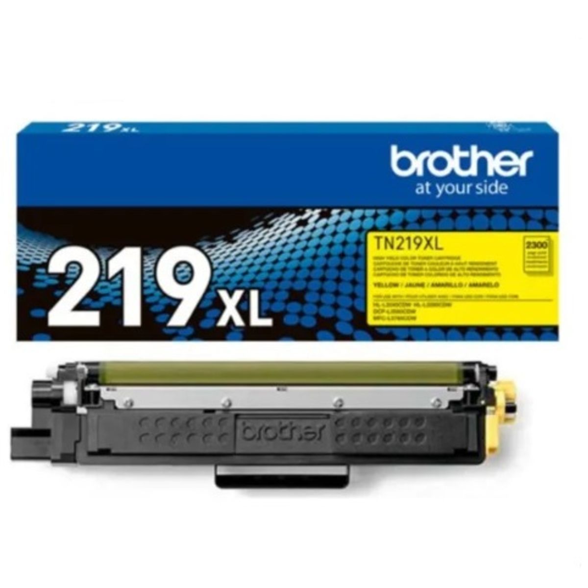 BROTHER - TONER BROTHER TN-219XL YELLOW L3560, L3760,L328 de 2300 Páginas