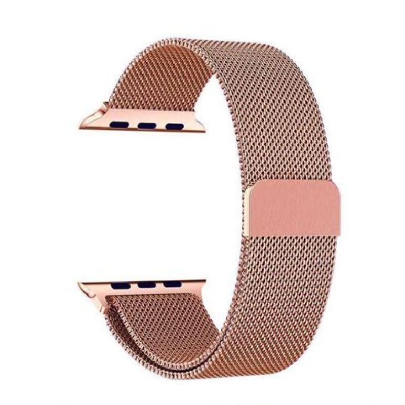 GENERICO - CORREA IMANTADA MILANESE PARA WATCH 42-44-45-49MM COLOR ROSA