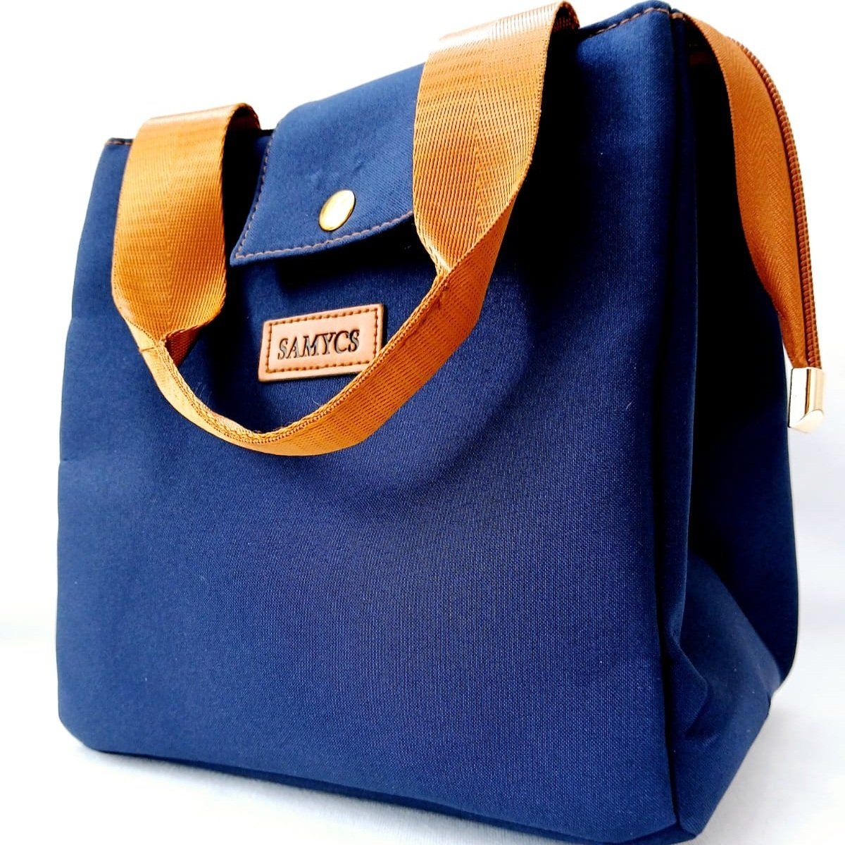 NACIONAL - Lonchera Térmica Azul para Mujer