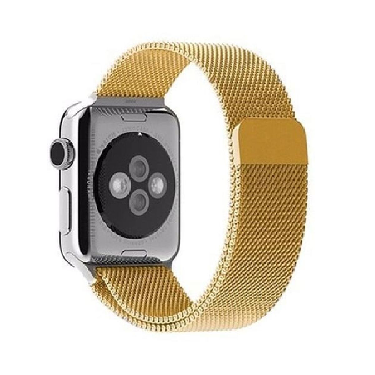 GENERICO - CORREA IMANTADA MILANESE PARA WATCH 42-44-45-49MM COLOR DORADO