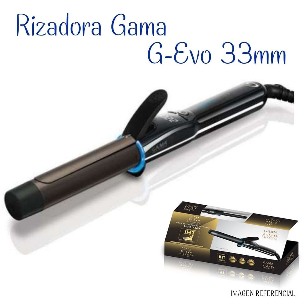 GAMA - Rizadora Gama G-EVO IHT Digital Tourmaline 33mm