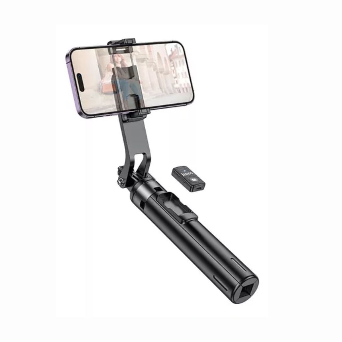 HOCO - Trípode Palo Selfie Hoco K21 Live Control Remoto 2 in 1 de 1.37m