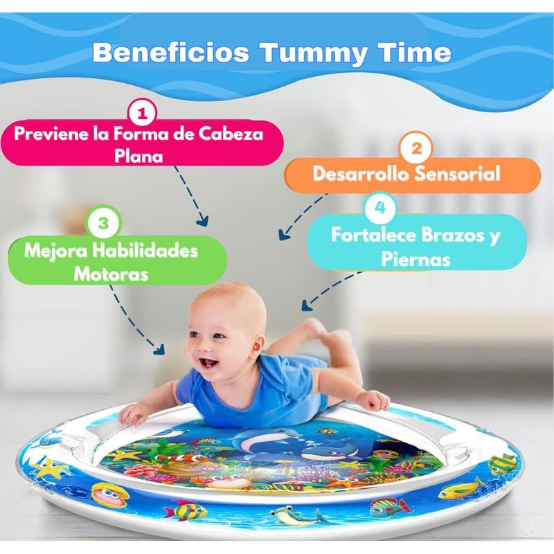 GENERICO - Alfombra de Agua Sensorial Grande Para Estimulación Temprana