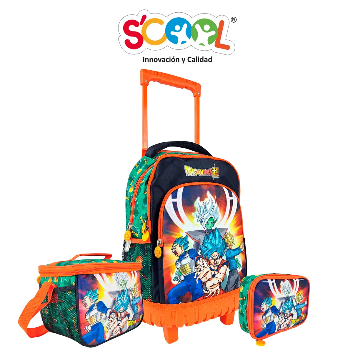 SCOOL - SET MOCHIRUEDAS PLUS SCOOL MAGIC 3D DRAGON BALL