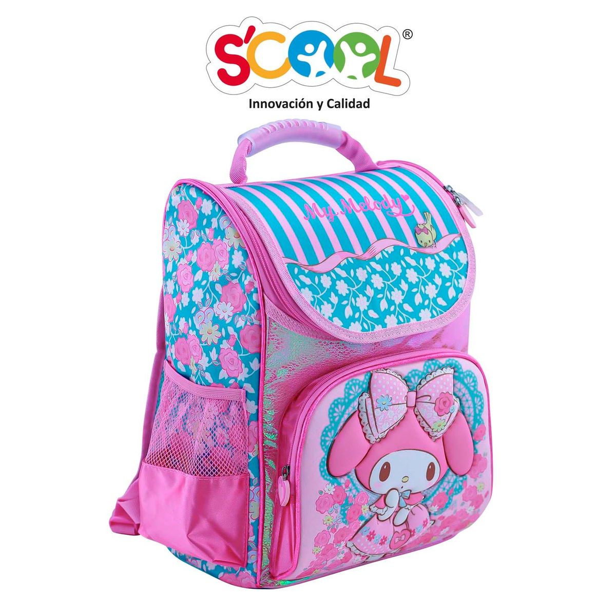 SCOOL - SET MOCHILA PICK SCOOL MAGIC PILLOW MY MELODY