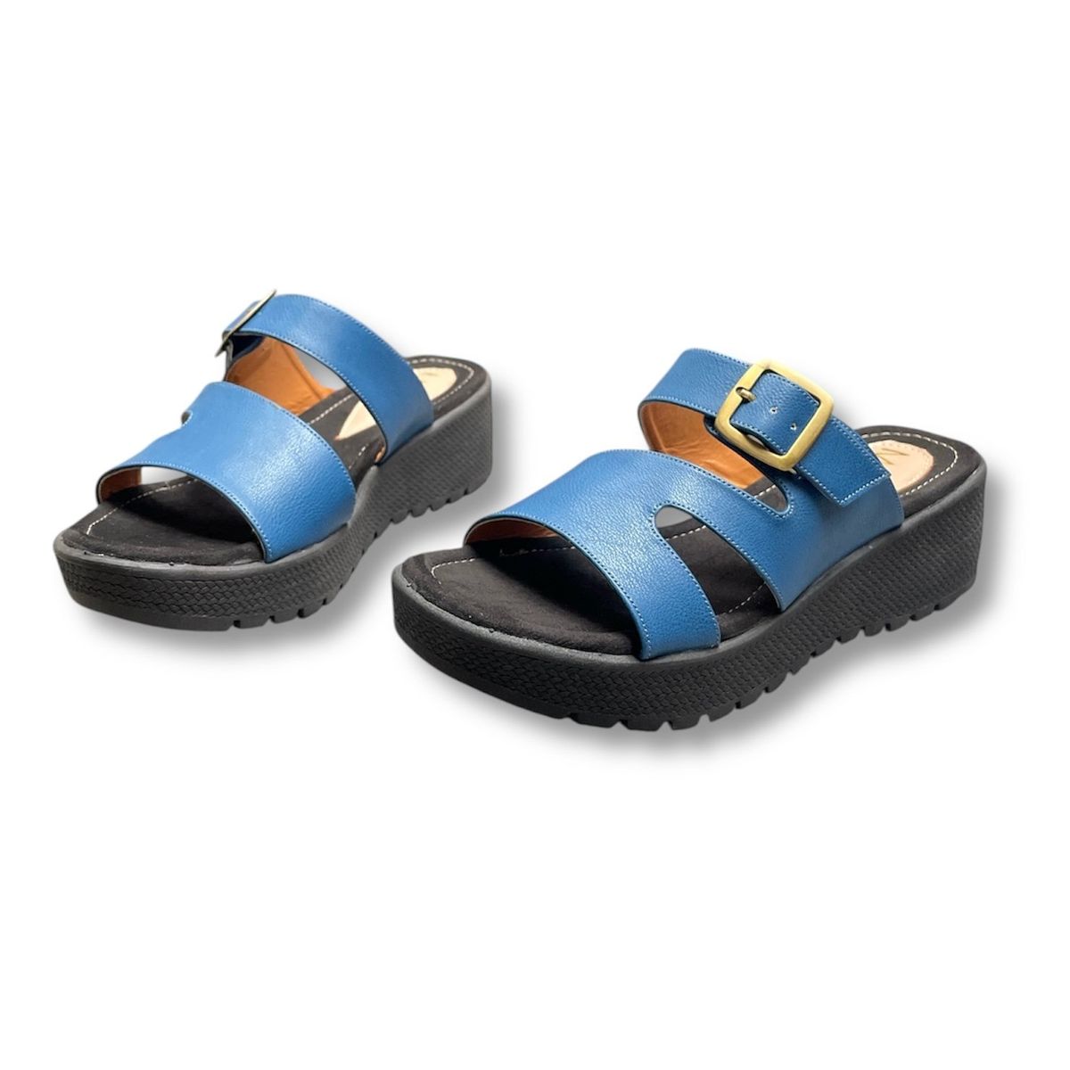 GENERICO - Sandalias Mujer Misshus Dalia azul acero