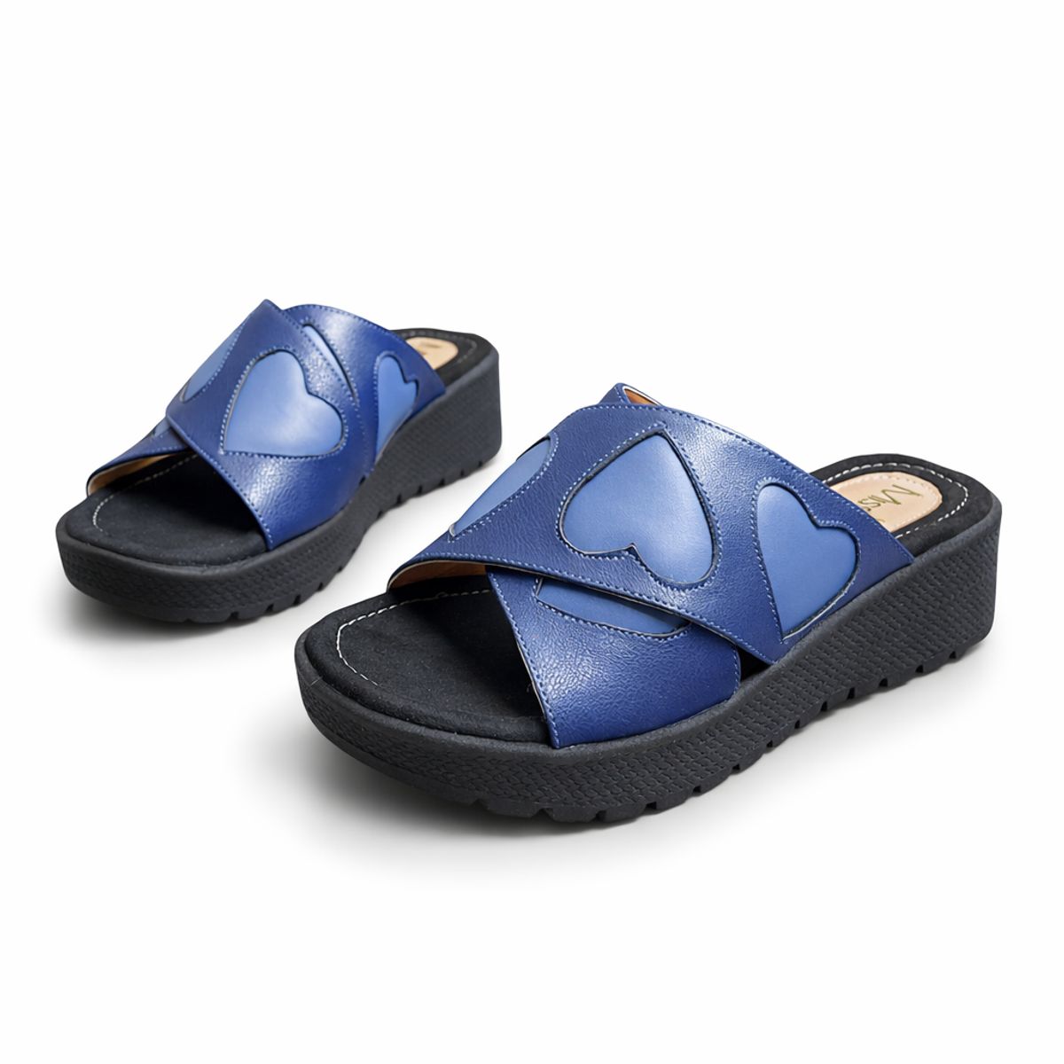 GENERICO - Sandalias Mujer Misshus Aurora azul cora acero