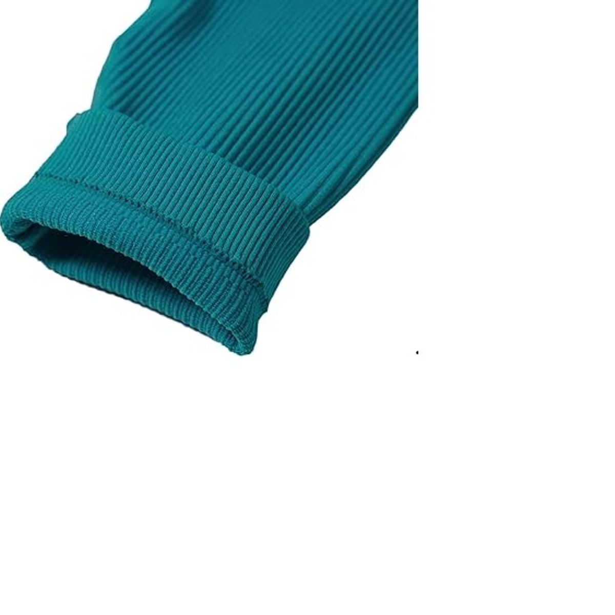 GENERICO - Conjunto deportivo mujer acanalado con cierre turque