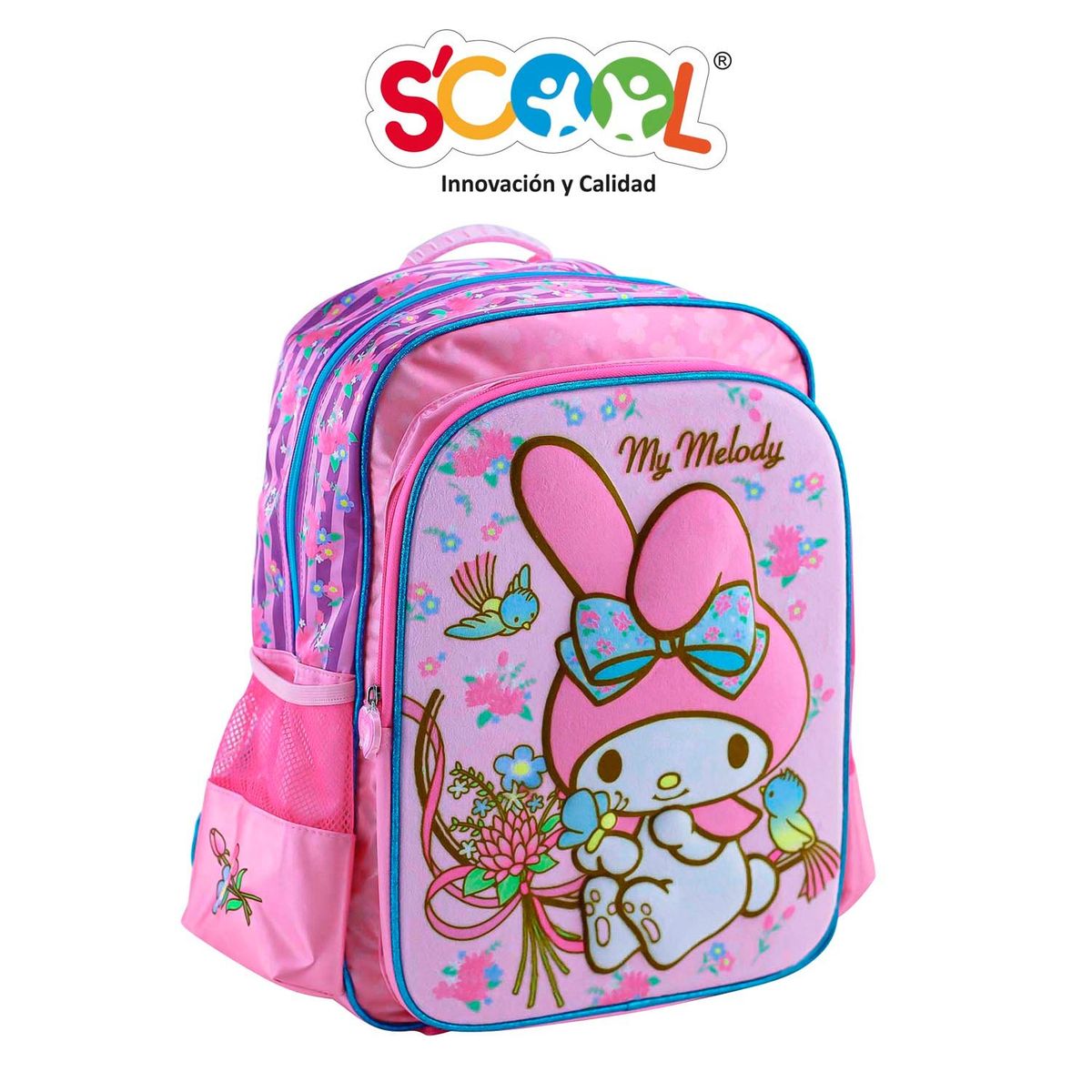 SCOOL - SET MOCHILA SCOOL MAGIC 3D TEDDY MY MELODY