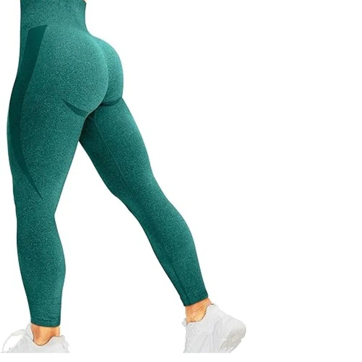GENERICO - Leggings deportivo sin costuras verano GYM verde botella