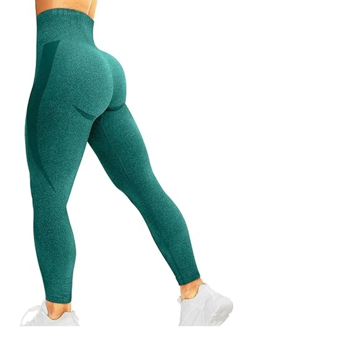 GENERICO - Leggings deportivo sin costuras verano GYM verde botella