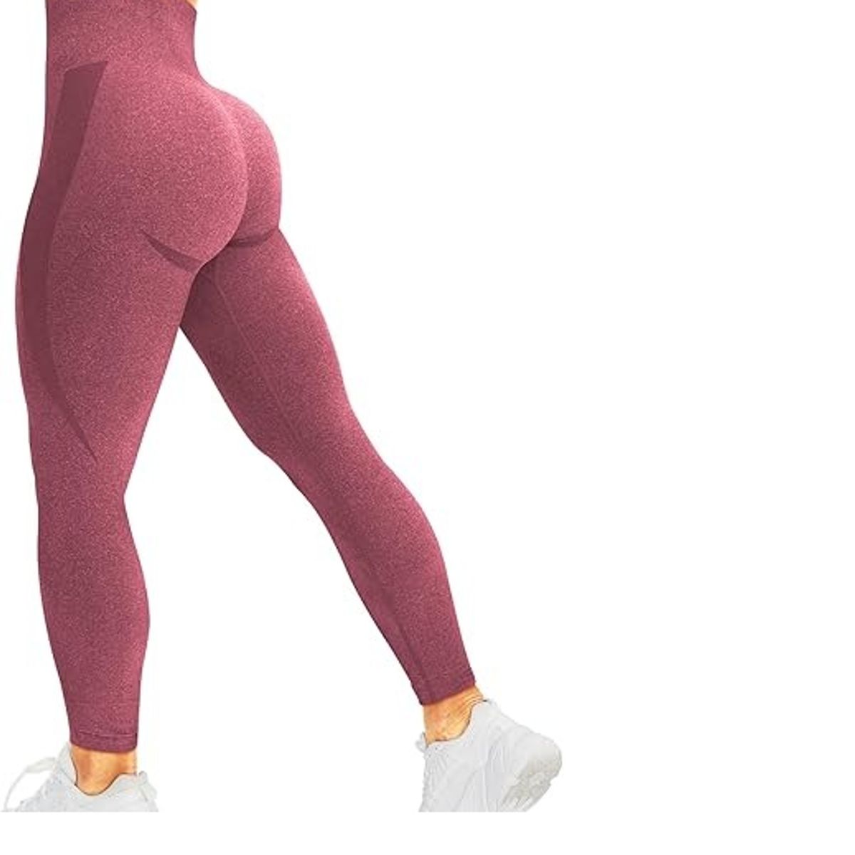 GENERICO - Leggings deportivo sin costuras lulu borgoña