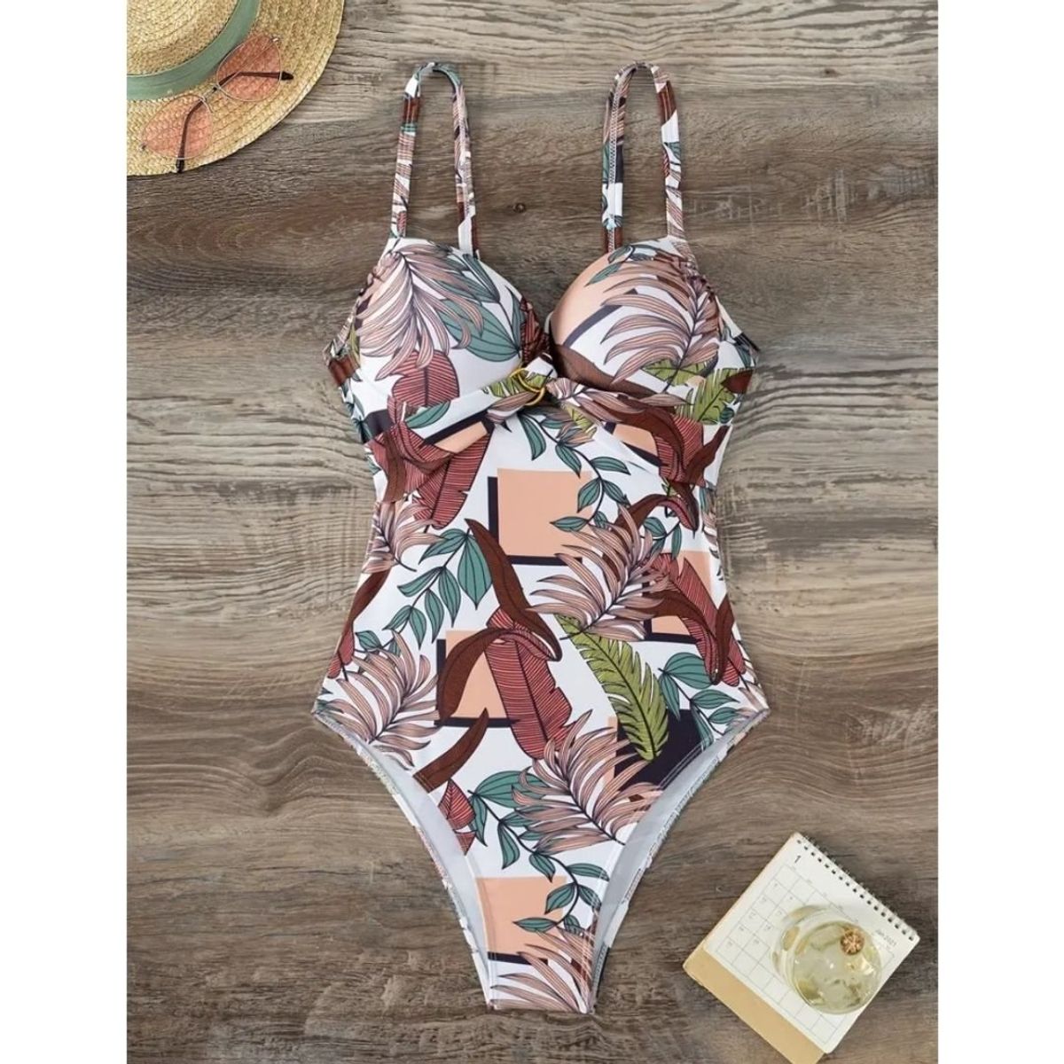 GENERICO - TRAJE DE BAÑO ENTERO CON COPA Y FORRO