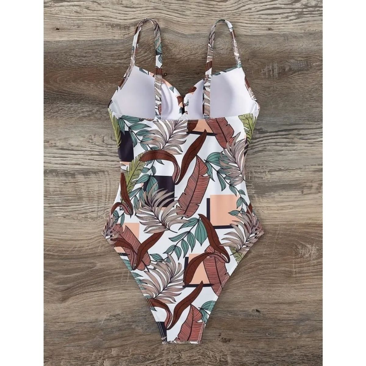 GENERICO - TRAJE DE BAÑO ENTERO CON COPA Y FORRO