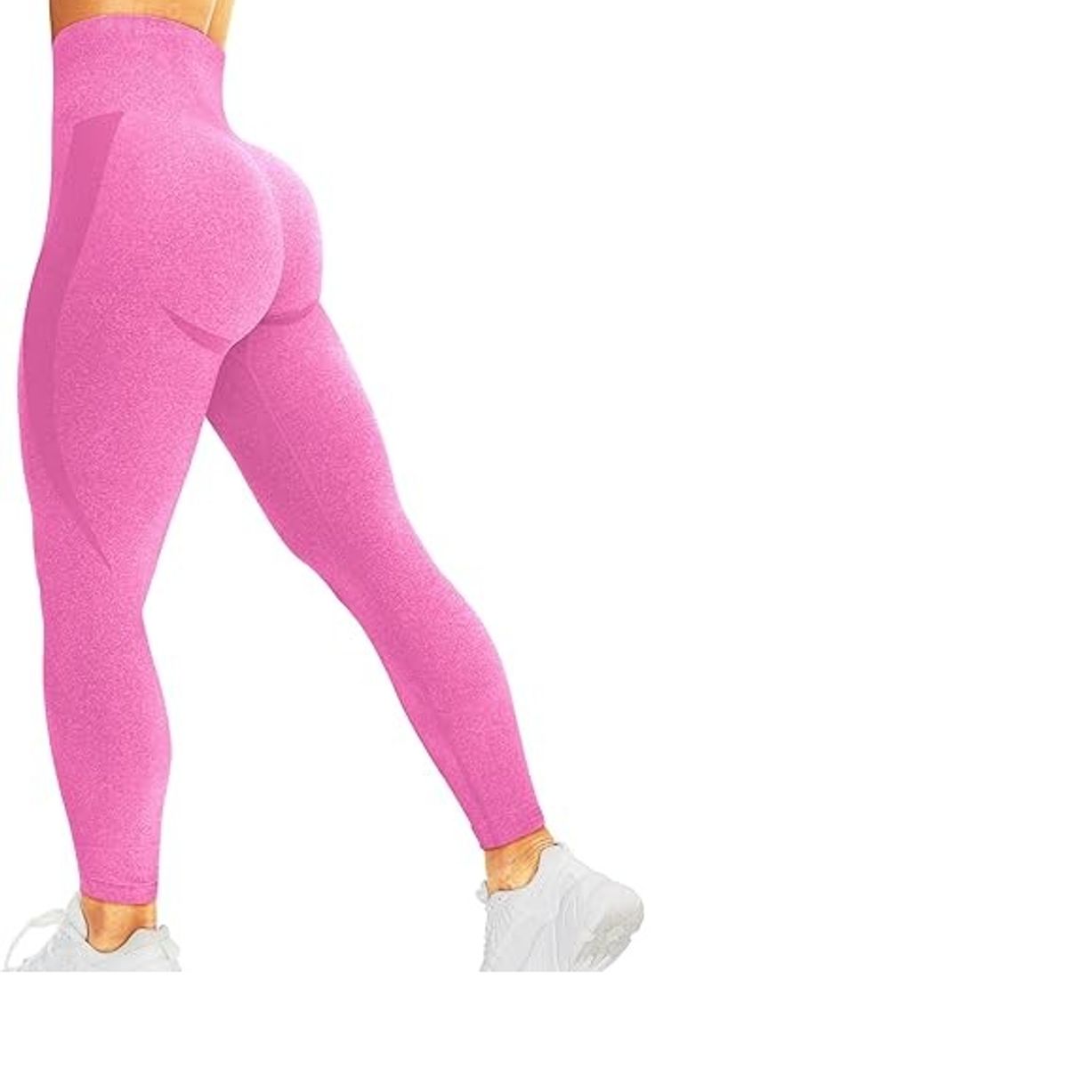 GENERICO - Leggings deportivo sin costuras verano GYM fucsia