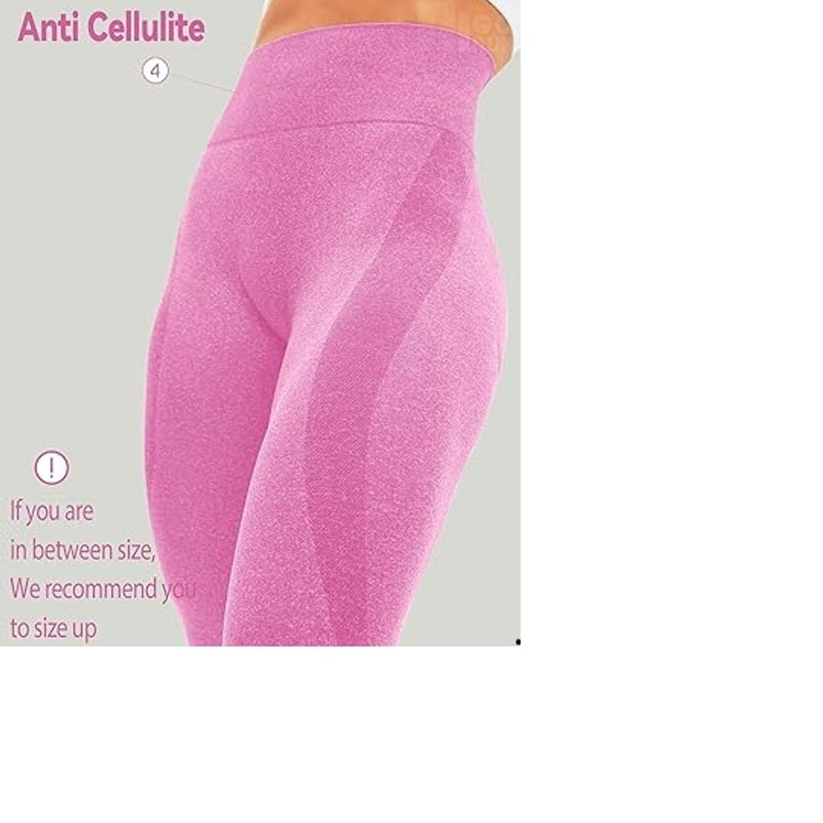 GENERICO - Leggings deportivo sin costuras verano GYM fucsia