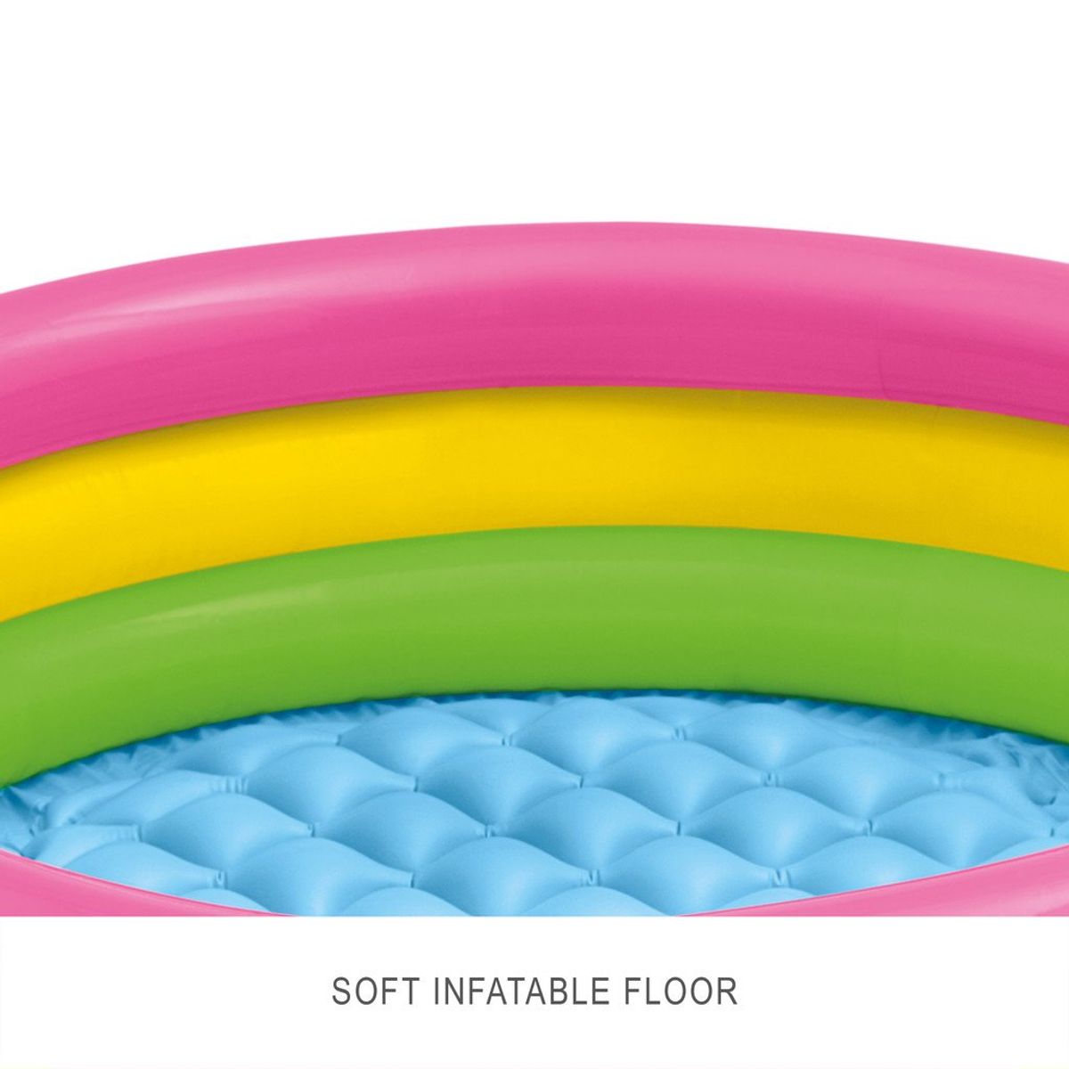 INTEX - Piscina Inflable 3 Aros Para Bebes Intex 86 X 25 Cm