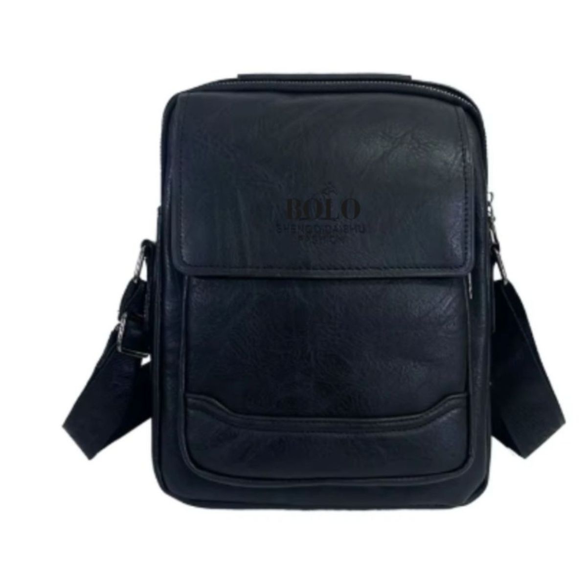 GENERICO - Morral Hombre en Cuero PU Bandolera Elegante ejecutivo