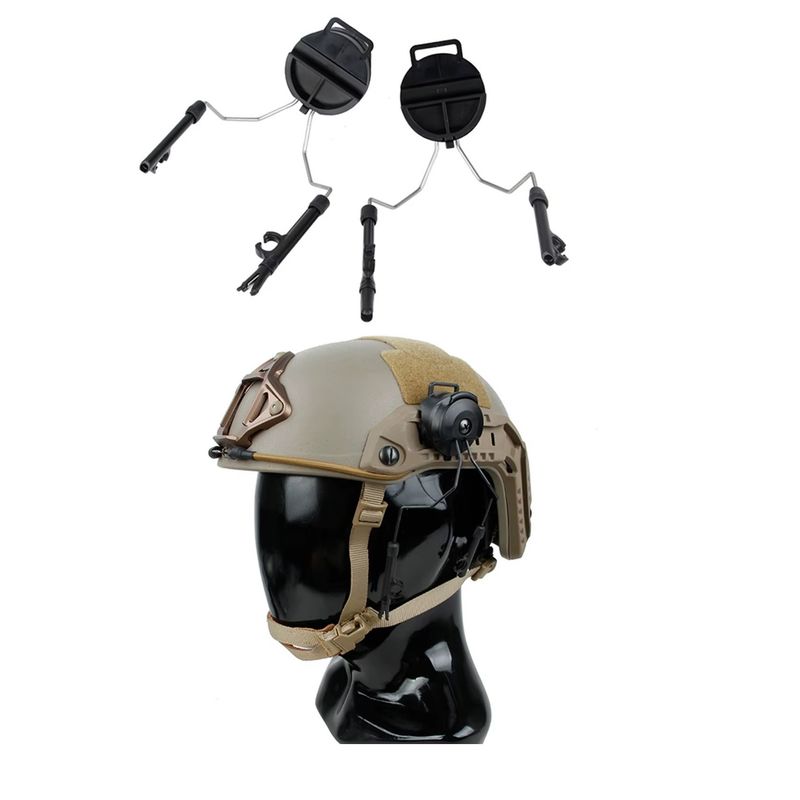 GENERICO - accesorio casco fast multipropósito 2 soporte de auriculares