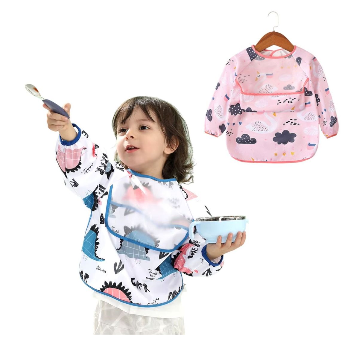 GENERICO - Mandil Infantil  Cisne 24 a 36 Meses